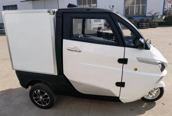 EEC L5e 3-wheel Urban Using J1-C Electric Mini Cargo Box Car EEC L5e 3-wheel Urban Using J1-C Electric Mini Cargo Box Car
