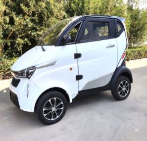 4-Wheel 2-Doors Mirco Electric Low-Speed Vehicle With EEC/COC/DOT